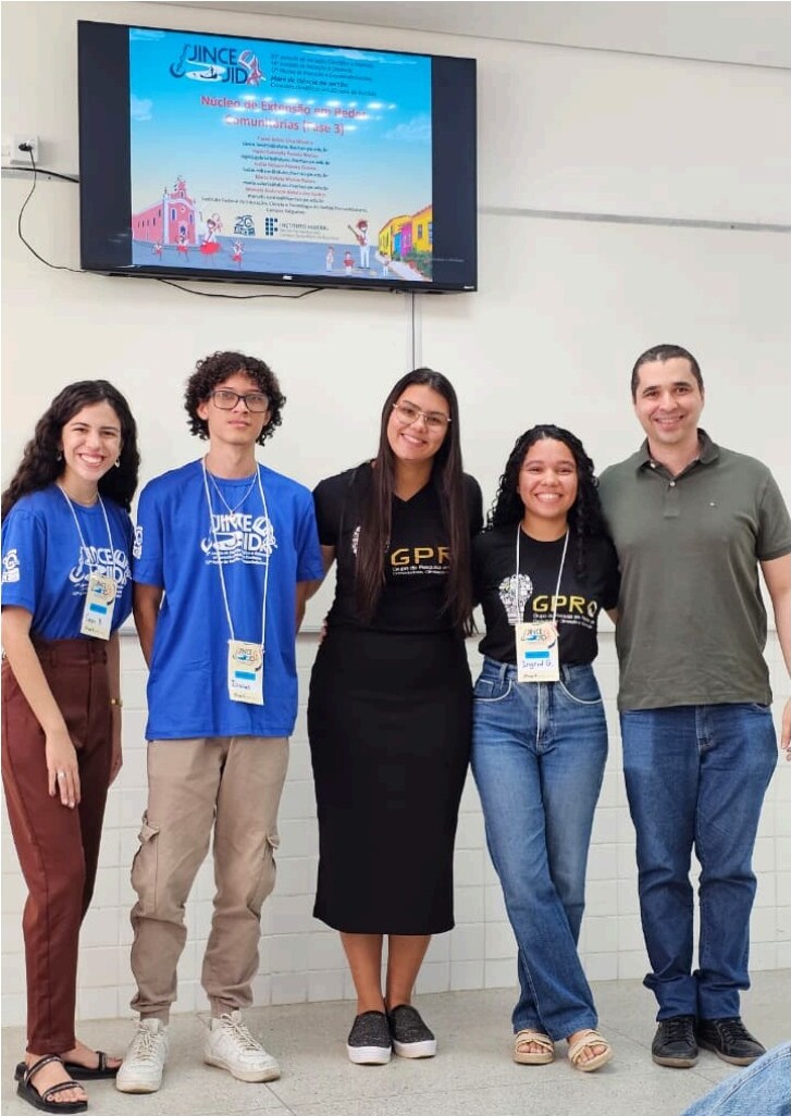 Equipe do SerTão Conectado na JINCE/JID 2025